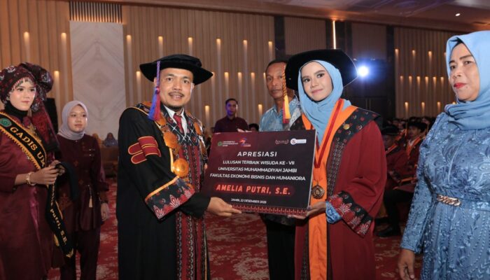 UM Jambi Gelar Wisuda ke-7, Luluskan 400 Wisudawan Tahun 2025